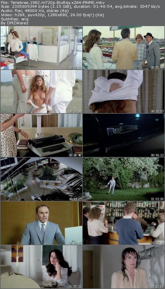Tenebre (1982) m720p BluRay x264-PRiME Tenebre (1982) m720p BluRay x264-PRiME