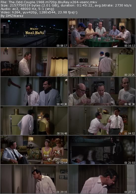 The Odd Couple (1968) m720p BluRay x264-vsenc The Odd Couple (1968) m720p BluRay x264-vsenc