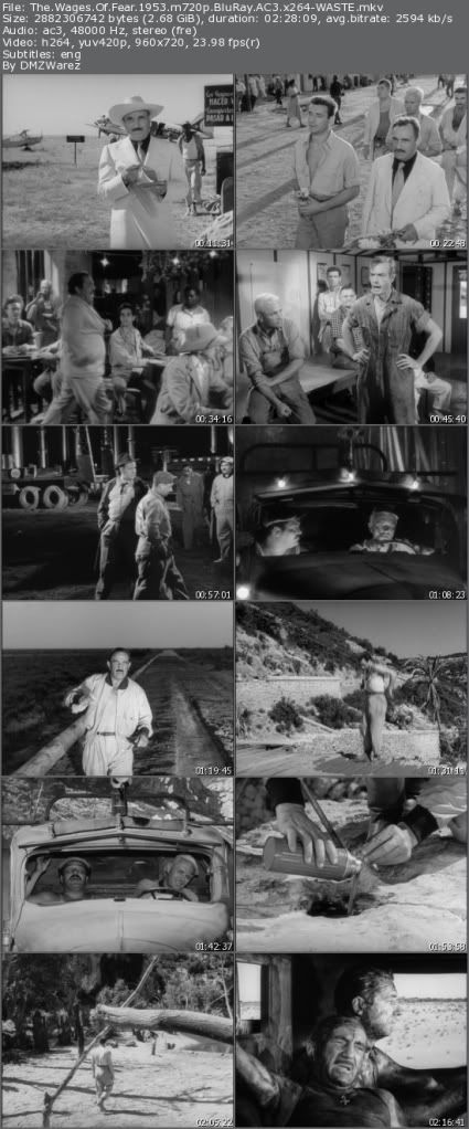 The Wages Of Fear (1953) m720p BluRay AC3 x264-WASTE The Wages Of Fear (1953) m720p BluRay AC3 x264-WASTE