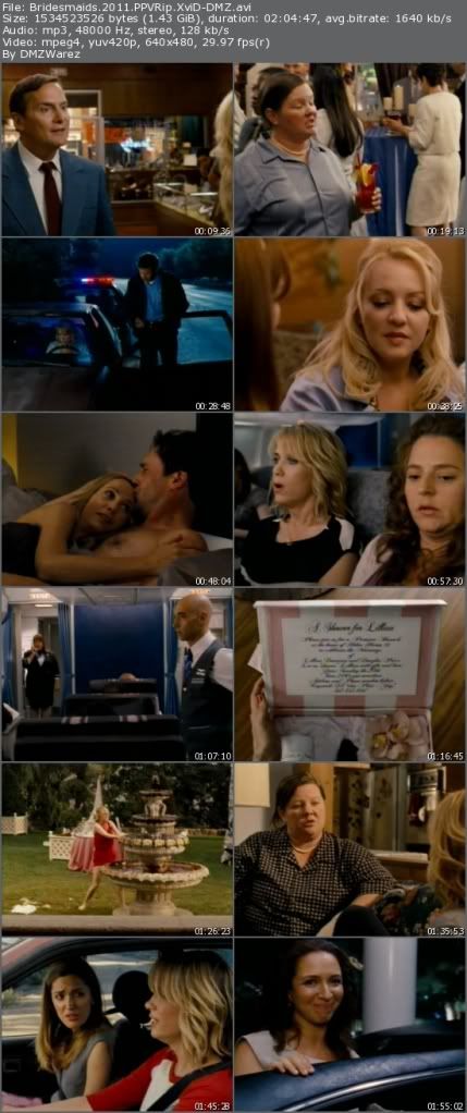 Bridesmaids (2011) PPVRip XviD-DMZ Bridesmaids (2011) PPVRip XviD-DMZ