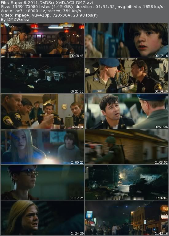Super 8 (2011) DVDScr XviD AC3-DMZ Super 8 (2011) DVDScr XviD AC3-DMZ