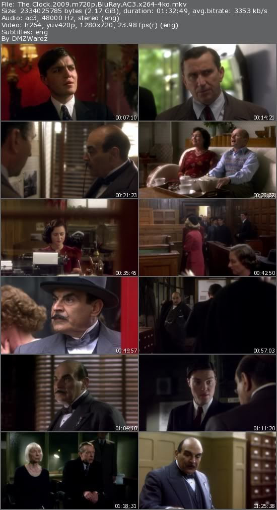 Agatha Christie's Poirot: The Clocks (2009) m720p BluRay AC3 x264-4ko Agatha Christie's Poirot: The Clocks (2009) m720p BluRay AC3 x264-4ko