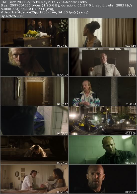 Blitz (2011) 720p BluRay nHD x264-NhaNc3 Blitz (2011) 720p BluRay nHD x264-NhaNc3