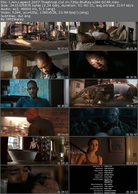 I Am Legend (2007) Theatrical Cut m-720p BluRay x264-SC4R I Am Legend (2007) Theatrical Cut m-720p BluRay x264-SC4R