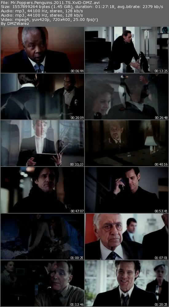 Mr. Popper's Penguins (2011) TS XviD-DMZ Mr. Popper's Penguins (2011) TS XviD-DMZ