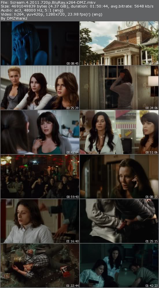 Scream 4 (2011) 720p BluRay x264-DMZ Scream 4 (2011) 720p BluRay x264-DMZ