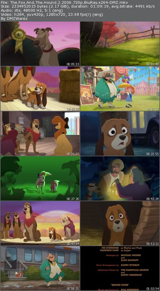 The Fox And The Hound 2 (2006) 720p BluRay x264-DMZ The Fox And The Hound 2 (2006) 720p BluRay x264-DMZ