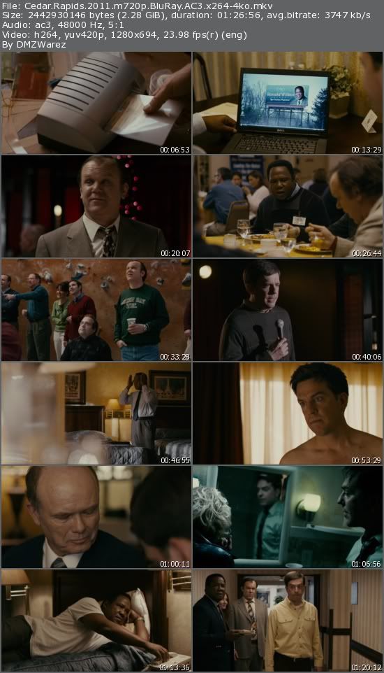 Cedar Rapids (2011) m720p BluRay AC3 x264-4ko Cedar Rapids (2011) m720p BluRay AC3 x264-4ko