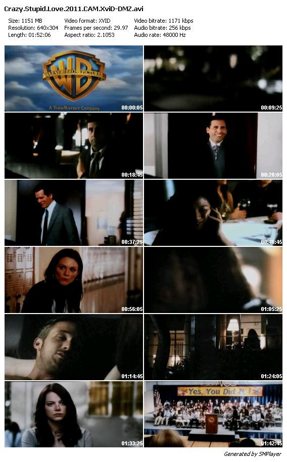 Crazy Stupid Love (2011) CAM XviD-DMZ Crazy Stupid Love (2011) CAM XviD-DMZ