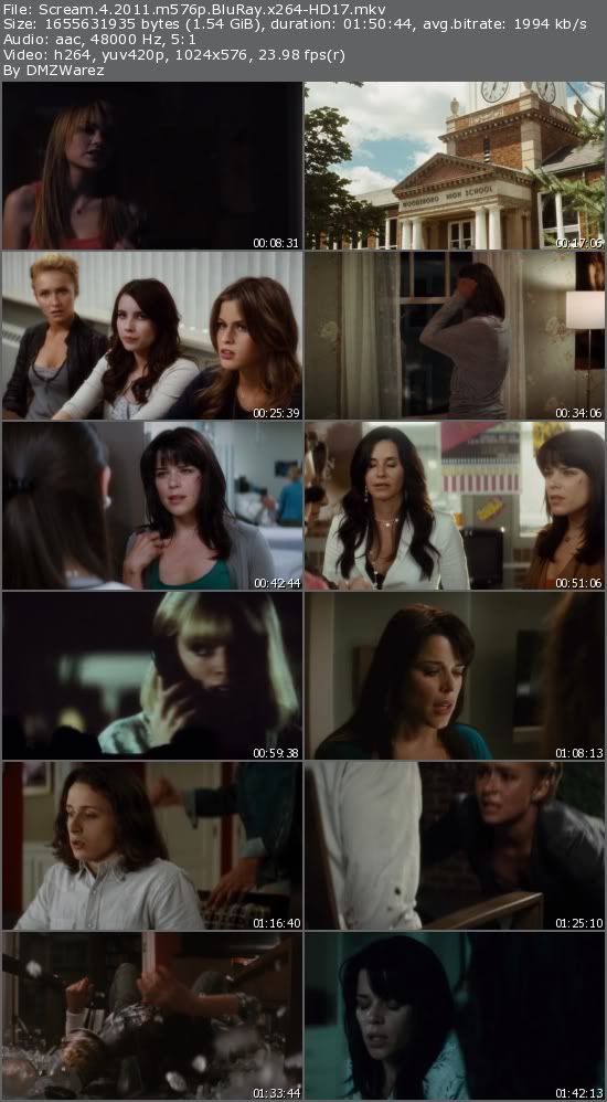 Scream 4 (2011) m576p BluRay x264-HD17 Scream 4 (2011) m576p BluRay x264-HD17