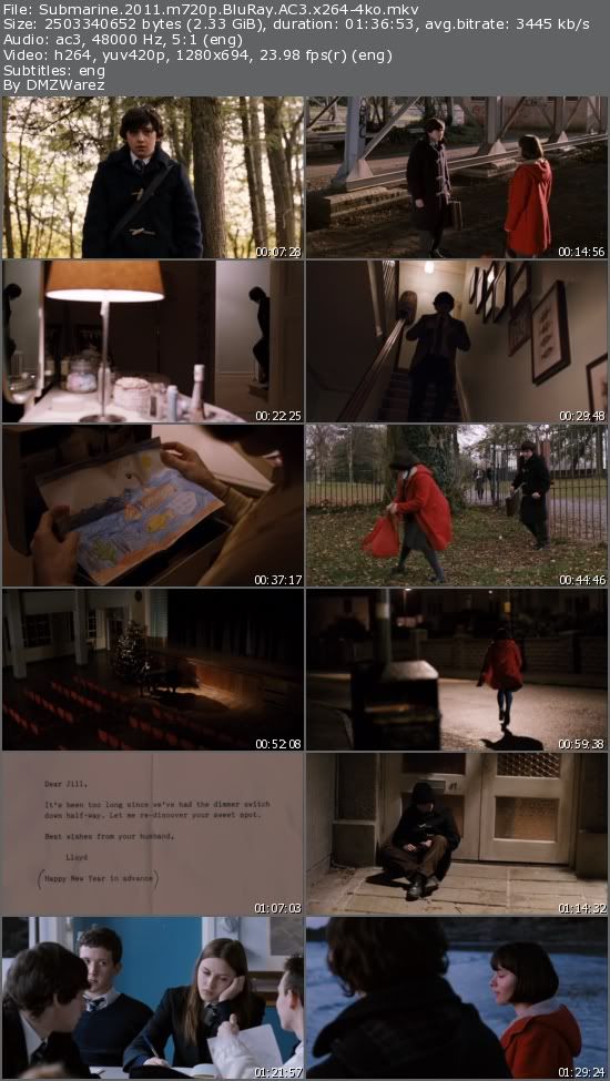 Submarine (2011) m720p BluRay AC3 x264-4ko Submarine (2011) m720p BluRay AC3 x264-4ko