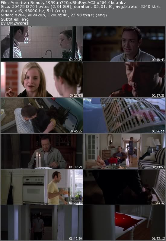 American Beauty (1999) m720p BluRay AC3 x264-4ko American Beauty (1999) m720p BluRay AC3 x264-4ko