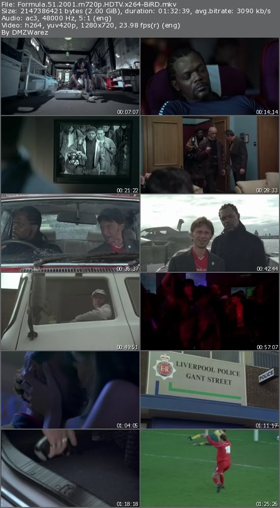 Formula 51 (2001) m720p HDTV x264-BiRD Formula 51 (2001) m720p HDTV x264-BiRD