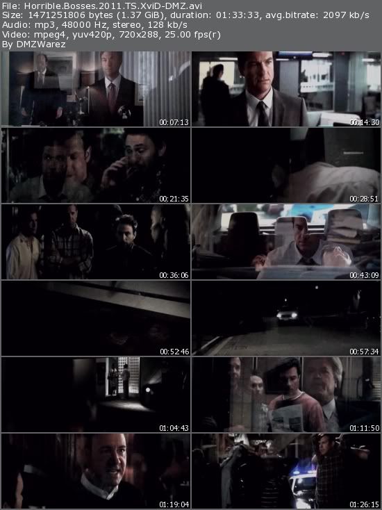 Horrible Bosses (2011) TS XviD-DMZ Horrible Bosses (2011) TS XviD-DMZ