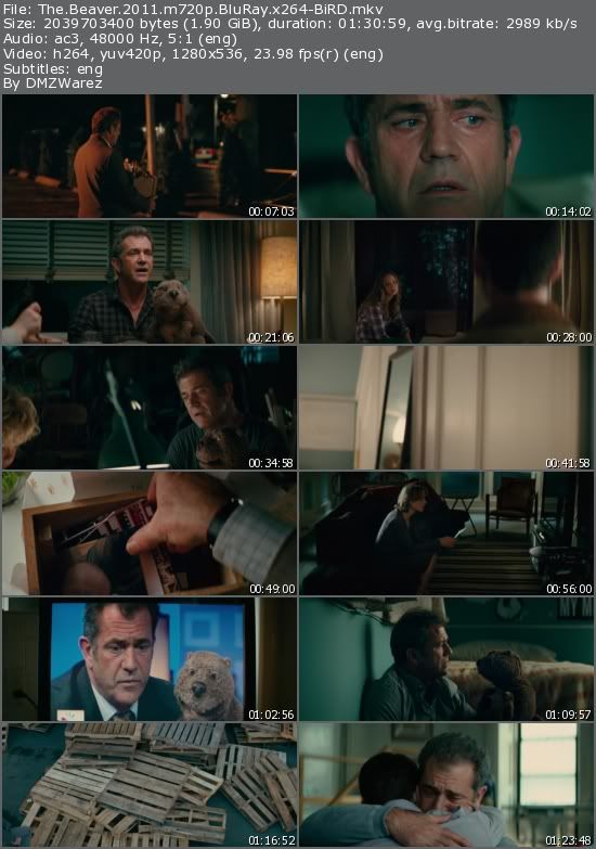 The Beaver (2011) m720p BluRay x264-BiRD The Beaver (2011) m720p BluRay x264-BiRD
