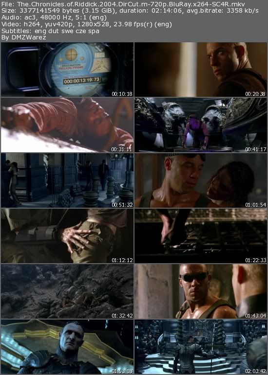 The Chronicles of Riddick (2004) DirCut m-720p BluRay x264-SC4R The Chronicles of Riddick (2004) DirCut m-720p BluRay x264-SC4R