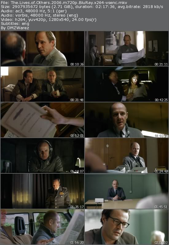 The Lives of Others (2006) m720p BluRay x264-vsenc The Lives of Others (2006) m720p BluRay x264-vsenc