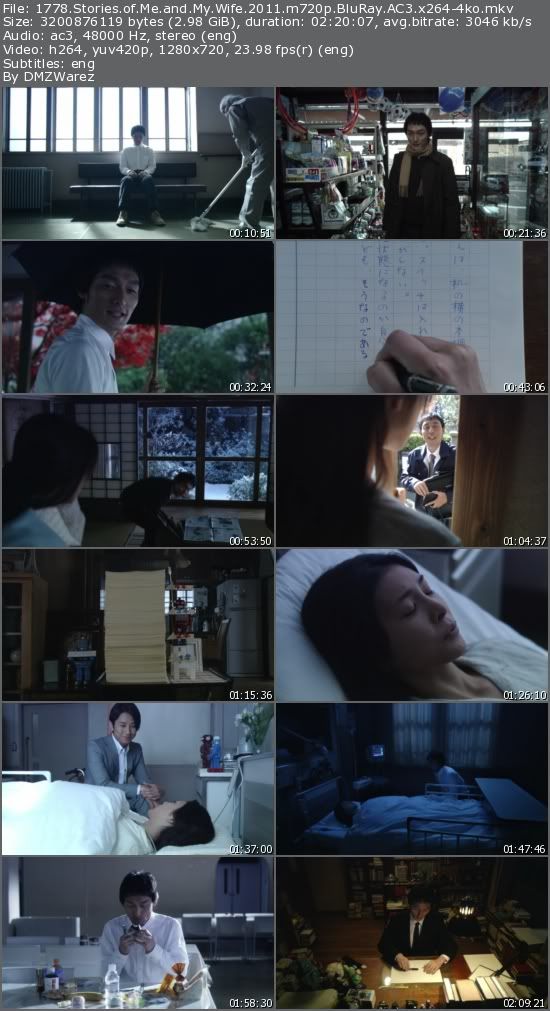 1778 Stories of Me and My Wife (2011) m720p BluRay AC3 x264-4ko 1778 Stories of Me and My Wife (2011) m720p BluRay AC3 x264-4ko