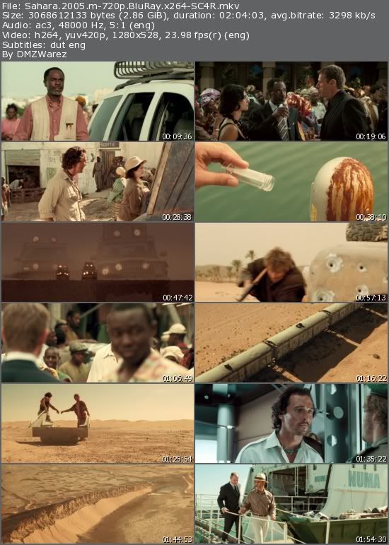 Sahara (2005) m-720p BluRay x264-SC4R Sahara (2005) m-720p BluRay x264-SC4R