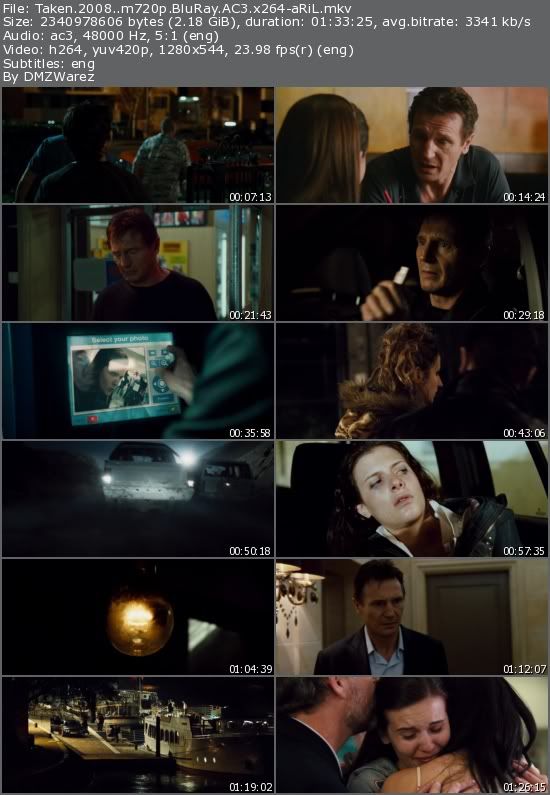 Taken (2008) m720p BluRay AC3 x264-aRiL Taken (2008) m720p BluRay AC3 x264-aRiL