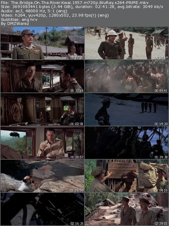 The Bridge On The River Kwai (1957) m720p BluRay x264-PRiME The Bridge On The River Kwai (1957) m720p BluRay x264-PRiME