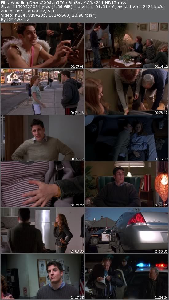 Wedding Daze (2006) m576p BluRay AC3 x264-HD17 Wedding Daze (2006) m576p BluRay AC3 x264-HD17