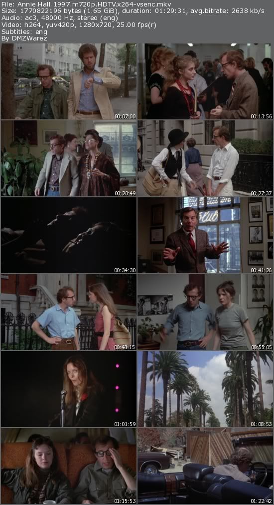 Annie Hall (1977) m720p HDTV x264-vsenc Annie Hall (1977) m720p HDTV x264-vsenc