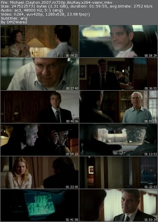Michael Clayton (2007) m720p BluRay x264-vsenc Michael Clayton (2007) m720p BluRay x264-vsenc