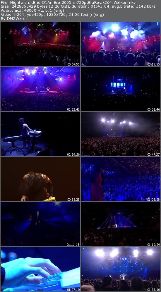 Nightwish: End Of An Era (2005) m720p BluRay x264-Walker Nightwish: End Of An Era (2005) m720p BluRay x264-Walker