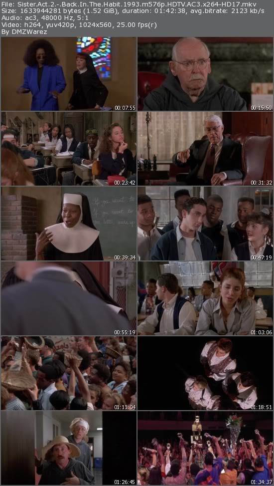 Sister Act 2: Back In The Habit (1993) m576p HDTV AC3 x264-HD17 Sister Act 2: Back In The Habit (1993) m576p HDTV AC3 x264-HD17