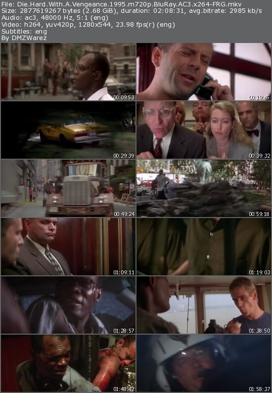 Die Hard With A Vengeance (1995) m720p BluRay AC3 x264-FRG Die Hard With A Vengeance (1995) m720p BluRay AC3 x264-FRG
