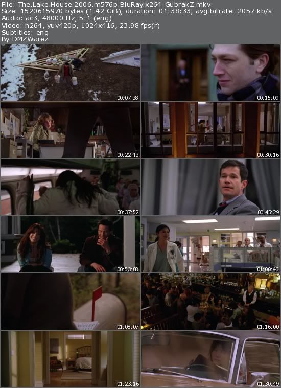 The Lake House (2006) m576p BluRay x264-GubrakZ The Lake House (2006) m576p BluRay x264-GubrakZ