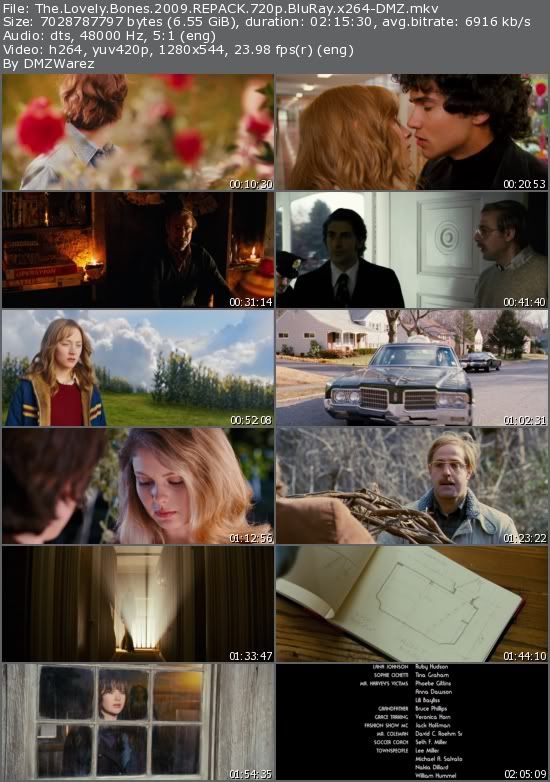 The Lovely Bones (2009) REPACK 720p BluRay x264-DMZ The Lovely Bones (2009) REPACK 720p BluRay x264-DMZ