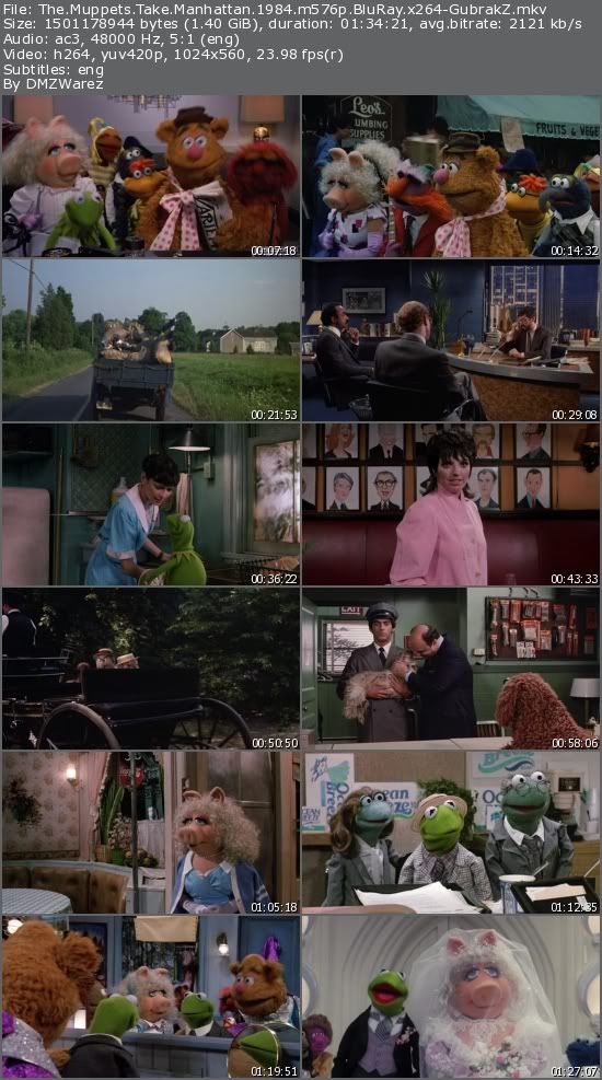 The Muppets Take Manhattan (1984) m576p BluRay x264-GubrakZ The Muppets Take Manhattan (1984) m576p BluRay x264-GubrakZ