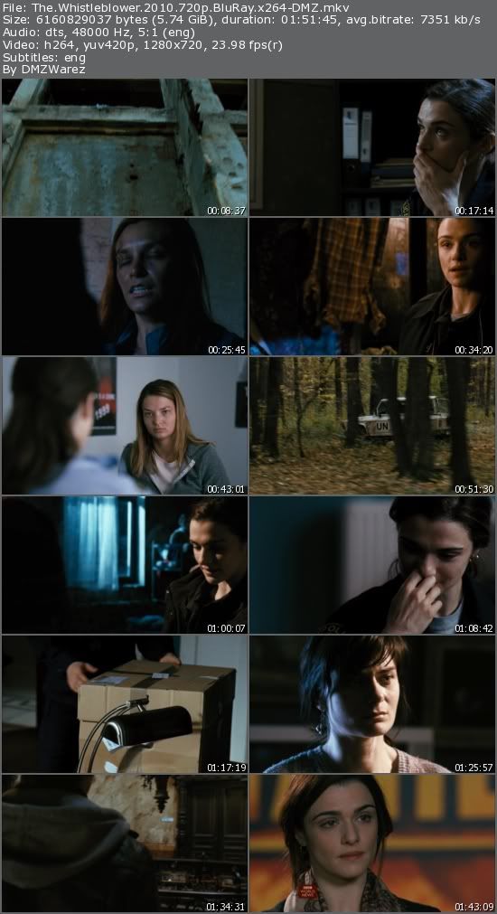 The Whistleblower (2010) 720p BluRay x264-DMZ The Whistleblower (2010) 720p BluRay x264-DMZ
