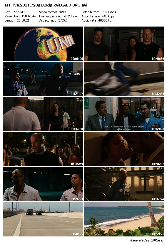 Fast Five (2011) 720p BDRip XviD AC3-DMZ Fast Five (2011) 720p BDRip XviD AC3-DMZ