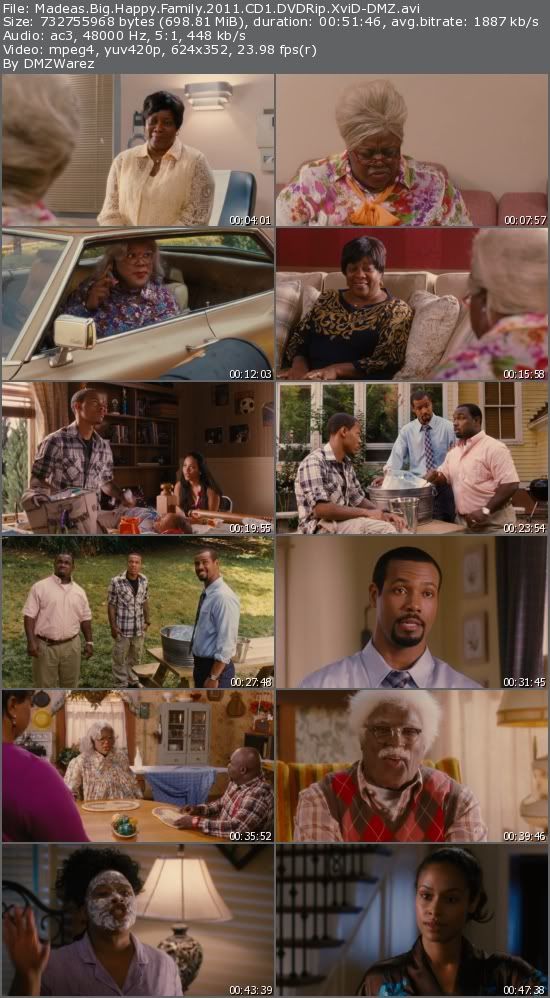 Madea's Big Happy Family (2011) DVDRip XviD-DMZ Madea's Big Happy Family (2011) DVDRip XviD-DMZ