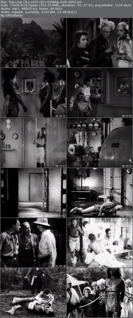 The Lost City (1935) DVDRip XviD-DMZ The Lost City (1935) DVDRip XviD-DMZ