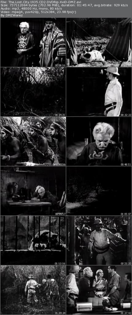 The Lost City (1935) DVDRip XviD-DMZ The Lost City (1935) DVDRip XviD-DMZ