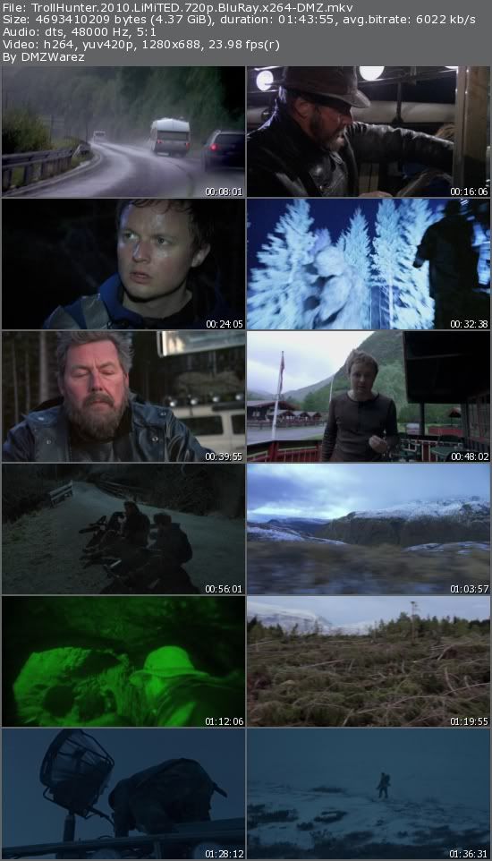TrollHunter (2010) LiMiTED 720p BluRay x264-DMZ TrollHunter (2010) LiMiTED 720p BluRay x264-DMZ