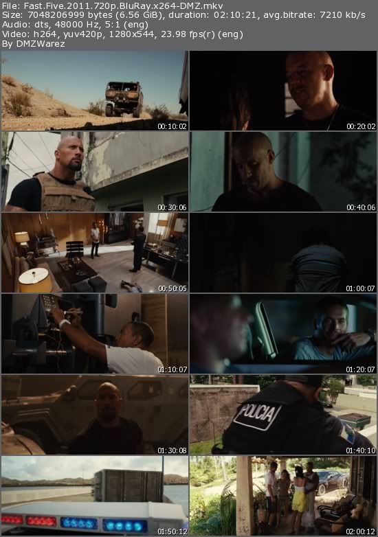 Fast Five (2011) 720p BluRay x264-DMZ Fast Five (2011) 720p BluRay x264-DMZ