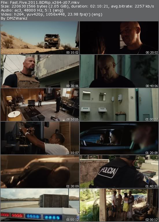 Fast Five (2011) BDRip x264-z07 Fast Five (2011) BDRip x264-z07