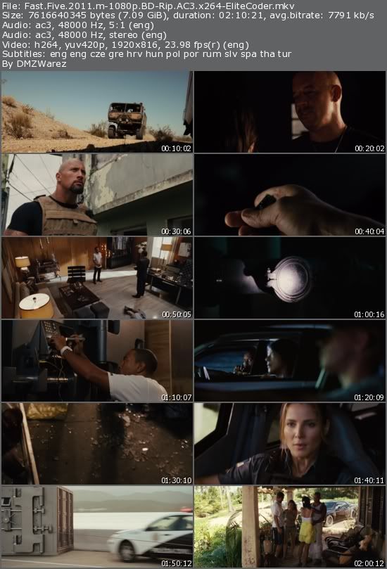 Fast Five (2011) m-1080p BD-Rip AC3 x264-EliteCoder Fast Five (2011) m-1080p BD-Rip AC3 x264-EliteCoder