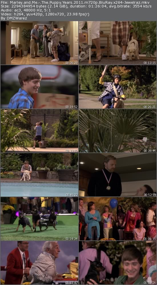 Marley and Me: The Puppy Years (2011) m720p BluRay x264-Jewelraz Marley and Me: The Puppy Years (2011) m720p BluRay x264-Jewelraz