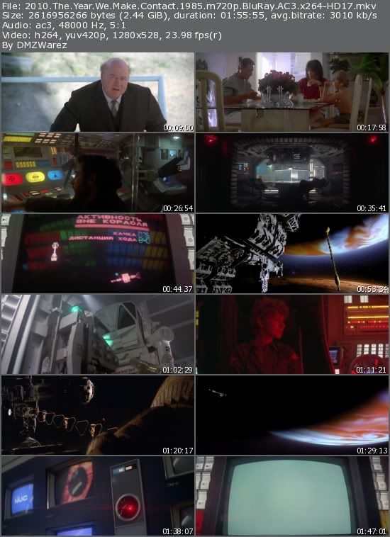 2010: The Year We Make Contact (1985) m720p BluRay AC3 x264-HD17 2010: The Year We Make Contact (1985) m720p BluRay AC3 x264-HD17