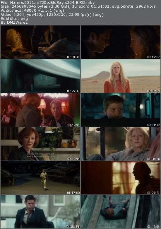 Hanna (2011) m720p BluRay x264-BiRD Hanna (2011) m720p BluRay x264-BiRD