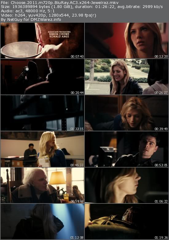 Choose (2011) m720p BluRay AC3 x264-Jewelraz Choose (2011) m720p BluRay AC3 x264-Jewelraz