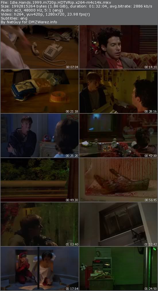 Idle Hands (1999) m720p HDTVRip x264-m4c14k Idle Hands (1999) m720p HDTVRip x264-m4c14k