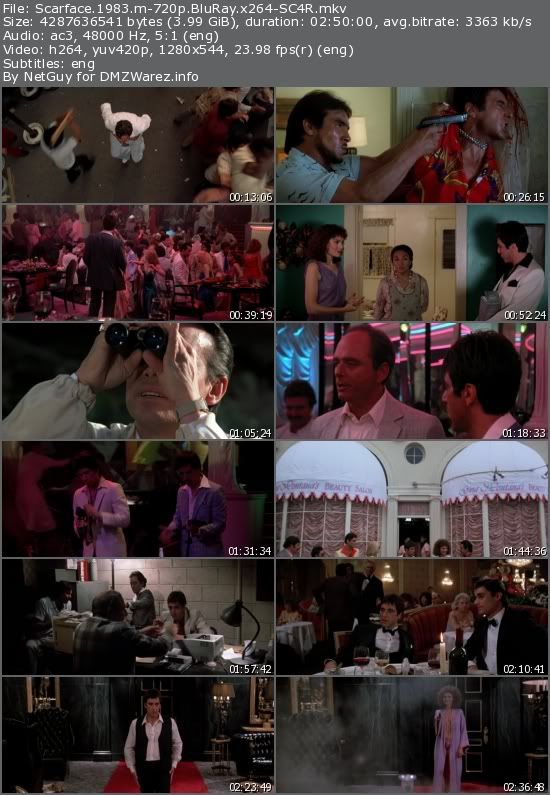 Scarface (1983) m-720p BluRay x264-SC4R Scarface (1983) m-720p BluRay x264-SC4R