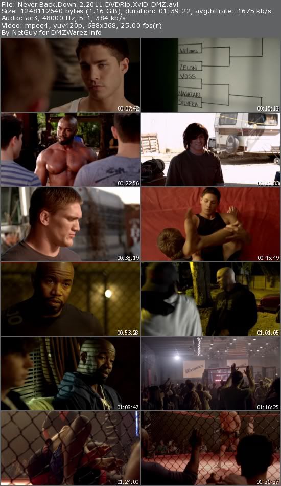 Never Back Down 2 (2011) DVDRip XviD-DMZ Never Back Down 2 (2011) DVDRip XviD-DMZ